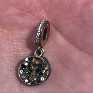 Pandora Disney frozen snow Olaf double dangle retired charm